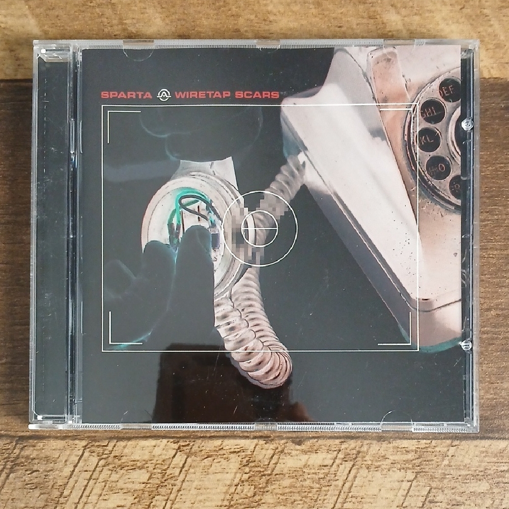 Sparta Wiretap Scars CD Album